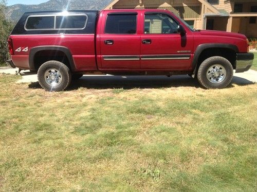 2005 chevy silverado 2500 hd 4x4 crew cab - excellent condition