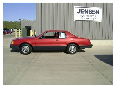 1986 ford thunderbird, only 3,290 miles