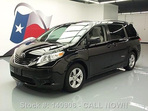 2011 toyota sienna le 8-passenger rear cam 3rd row 49k texas direct auto