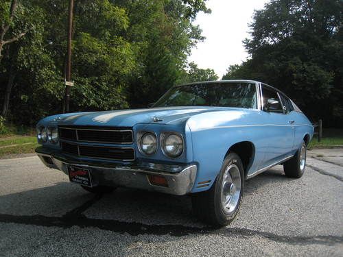 1970 chevrolet chevelle originally misty turquoise 350 malibu no reserve!!!!!!