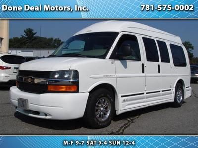 2004 chevrolet express g1500 starcraft gt classic conversion van 1-owner with 76