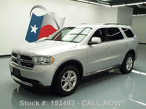 2012 dodge durango crew 7pass rear cam pwr liftgate 34k texas direct auto