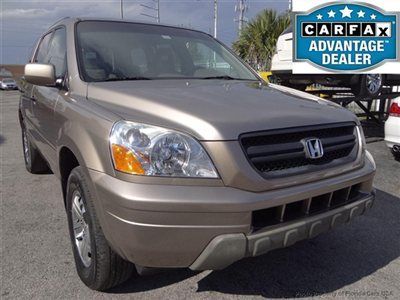 04 pilot ex-l awd florida suv leather 3rd row very good condition priced to sell