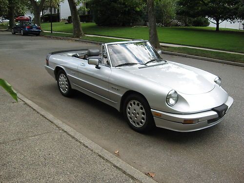 1986 Alfa Romeo Quadrifoglio Spider, US $7,950.00, image 6
