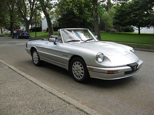 1986 Alfa Romeo Quadrifoglio Spider, US $7,950.00, image 8