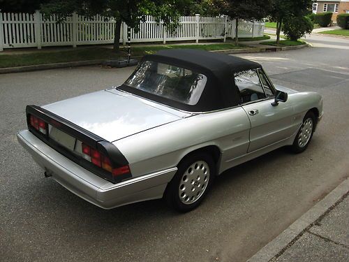 1986 Alfa Romeo Quadrifoglio Spider, US $7,950.00, image 12