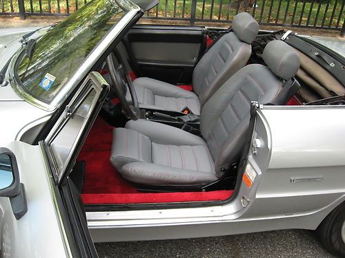 1986 Alfa Romeo Quadrifoglio Spider, US $7,950.00, image 19