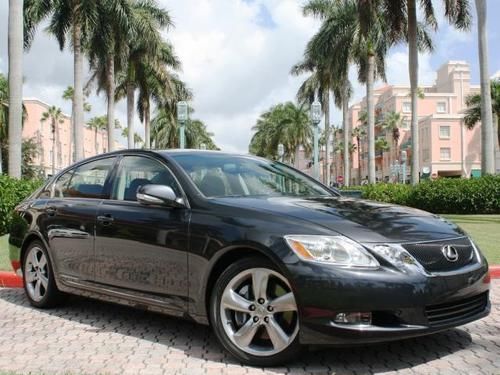 Loaded 2008 lexus gs350 only 39k florida clean carfax mi &amp; brand new yokohamas!