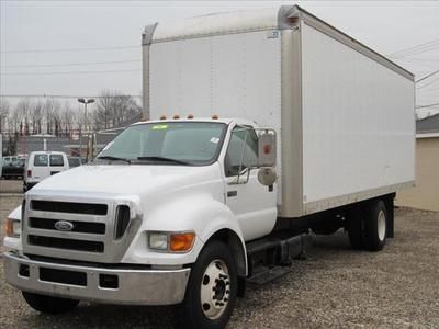 Morgan corporation 26-ft diesel box truck delivery transport cutaway