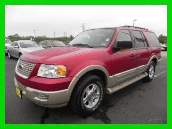 2006 ford expedition eddie bauer leather 2nd row bench power 3rd row rear dvd