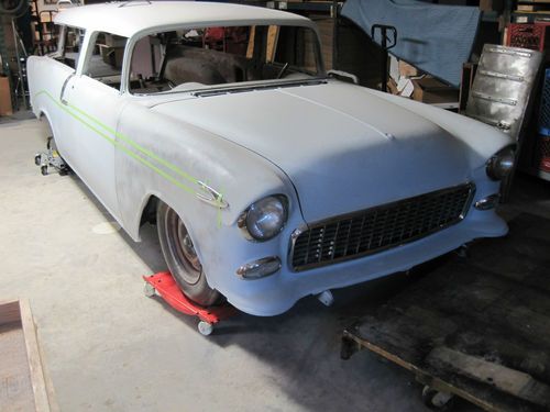 1955 Chevrolet Bel Air Nomad CALIFORNIA CAR  CUSTOM, US $29,500.00, image 2