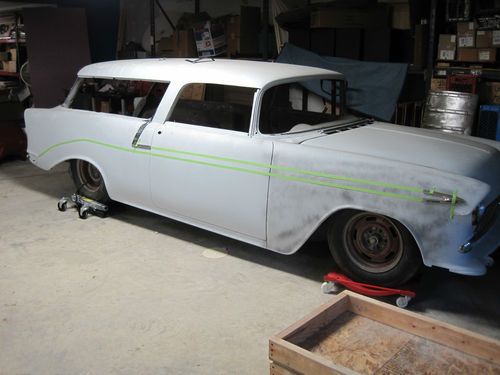 1955 Chevrolet Bel Air Nomad CALIFORNIA CAR  CUSTOM, US $29,500.00, image 4