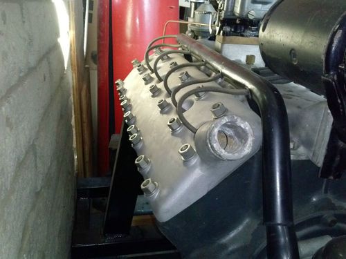 41' Lincoln Continental project car including a restored 12 cylinder engine, image 23