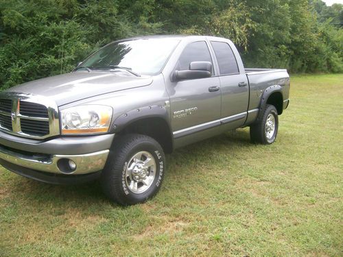 2006 dodge ram 2500 cummins diesel crew cab 4x4 no reserve auction