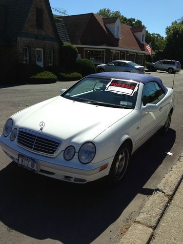 1999 mercedes-benz 320 clk convertible