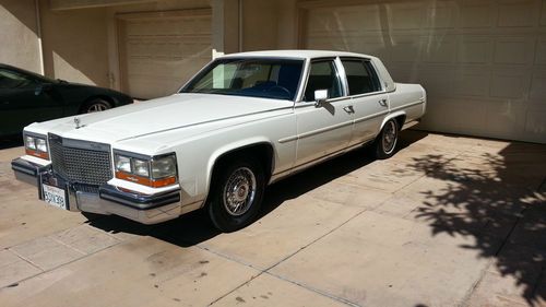 1987 cadillac fleetwood brougham d'elegance