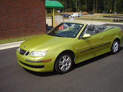 2007 saab 93 2.0t convertible previous damage repaired