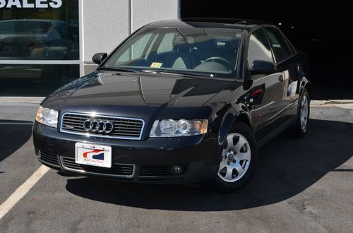 2002 audi a4 quattro base sedan 4-door 1.8l sunroof leather all wheel drive