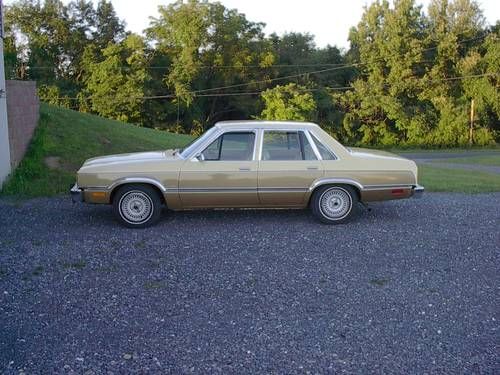 1983 Ford Fairmont sedan 6cylinder 1 owner 28,000 original miles NO RESERVE, image 14