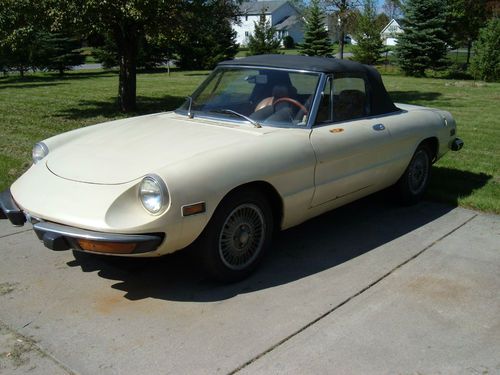 1974 alfa romeo spider with 55k original miles,