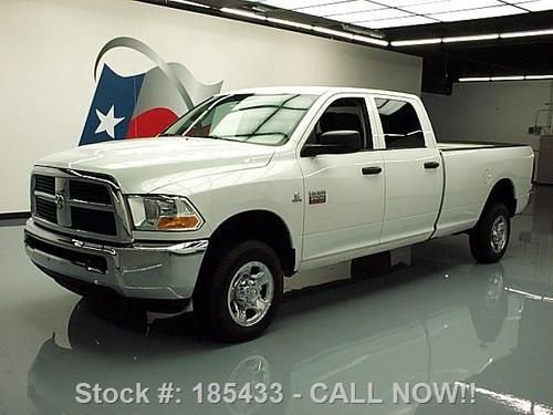 2012 dodge ram 2500 crew 4x4 diesel long bed 6-pass 43k texas direct auto