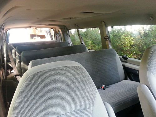 Ford E-350 Super Duty 1 Ton 15 Passenger,bus, church van, service truck, HUGE!, image 4