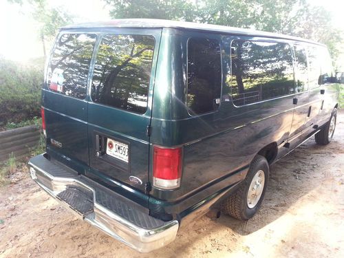 Ford E-350 Super Duty 1 Ton 15 Passenger,bus, church van, service truck, HUGE!, image 9