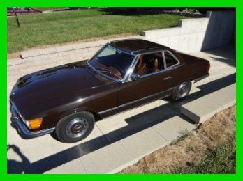 1972 mercedes-benz 350sl hard top convertible 4.5l v8 hard &amp; soft top missouri