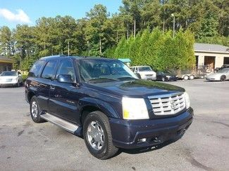 2005 cadillac escalade 2wd v8 navigation dvd chrome clean carfax bid now to win!