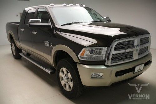 2014 srw laramie longhorn mega 4x4 navigation sunroof leather heated v8 diesel