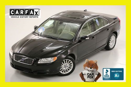 5-days *no reserve* '08 s80 3.2l auto 24mpg carfax extra clean fresh trade in