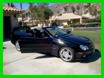 2008 mercedes clk550 convertible 5.5l v8 32v automatic rwd convertible premium