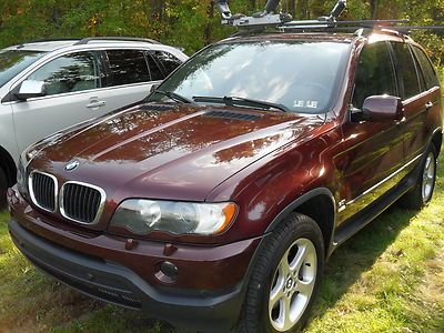 2001 bmw, x5, leather, auto, 4 x 4