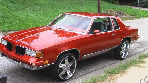 Custom built 1987 cutlass  candy paint