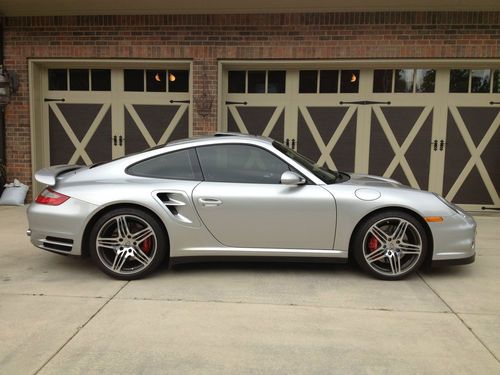 2007 porsche 911 turbo coupe 2-door 3.6l navigation. bose sound tiptronic