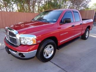 *2004*ram 2500*quad cab*5.7l hemi magnum v8*auto*leather*infinity*nice truck!*