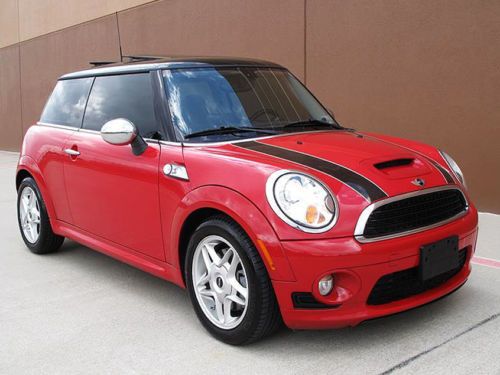 09 mini cooper s hatchback 2 door 1.6l turbo charged navi double moonroof 1owner