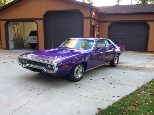 1971 plymouth satellite roadrunner clone 383 car