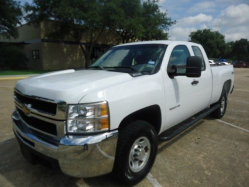 2010 chevrolet silverado 2500hd 4wd ext cab 143.5, work truck