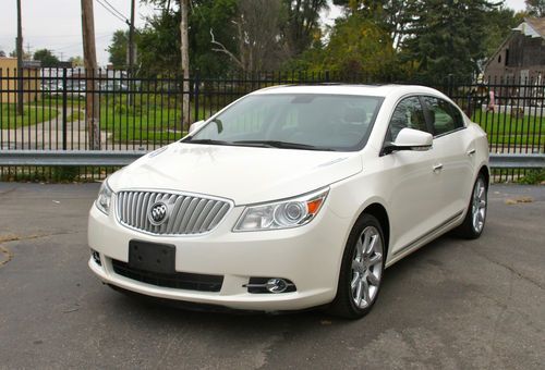 2011 buick lacrosse cxs 3.6l.push-start/roof/camera/xenon/sensors**no reserve**