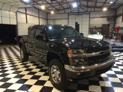 2010 black chevrolet colorado v8 z71 4x4 extended cab!!!