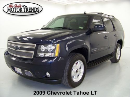 2009 lt dvd two tone leather halo lights tow pkg 8 pass chevy tahoe 80k
