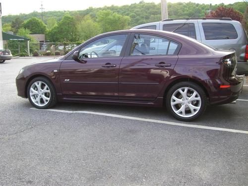 Purple mazda 3 manual transmission 1 previous owner great condition 62,000 miles