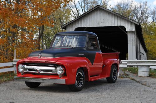 1954 f-100 half ton pickup v8 ps pb cruise control disc brakes