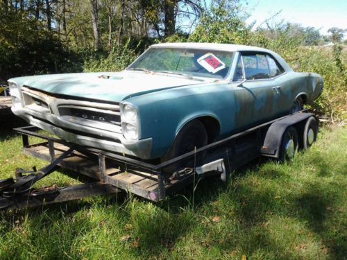 1966 pontiac gto 6.5 liter hardtop