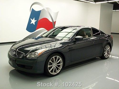 2008 infiniti g37 journey prem/tech sunroof nav 50k mi texas direct auto