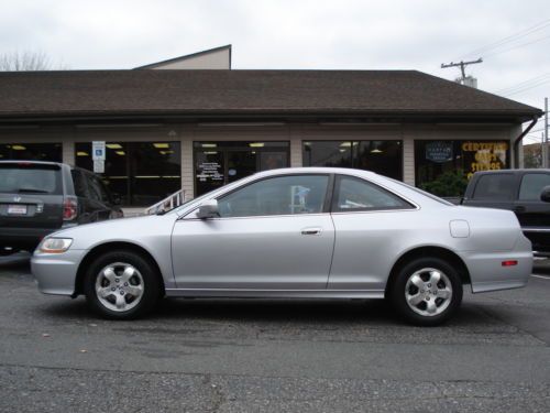 No reserve 2002 honda accord ex-l 2dr 2.3l auto one owner super low miles nice!