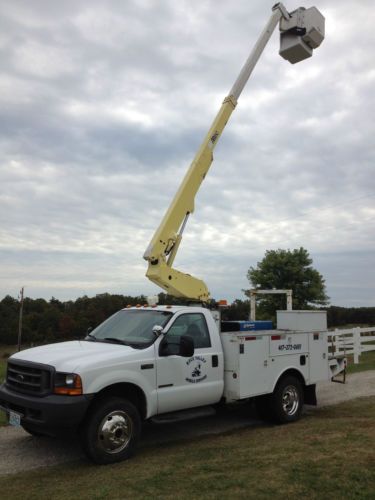 2001 ford f-450 4x4 7.3 powerstroke bucket truck