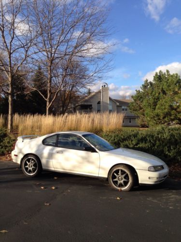 1996 honda prelude si with h23a1 engine, 2 door, white exterior, drk gray int.