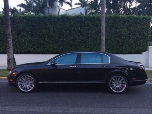 2010 bentley flying spur speed 4-door, havana brown, 24.5k  mi